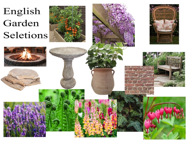 English Garden Samples Mood Board by LEAHRT on Style Sourcebook