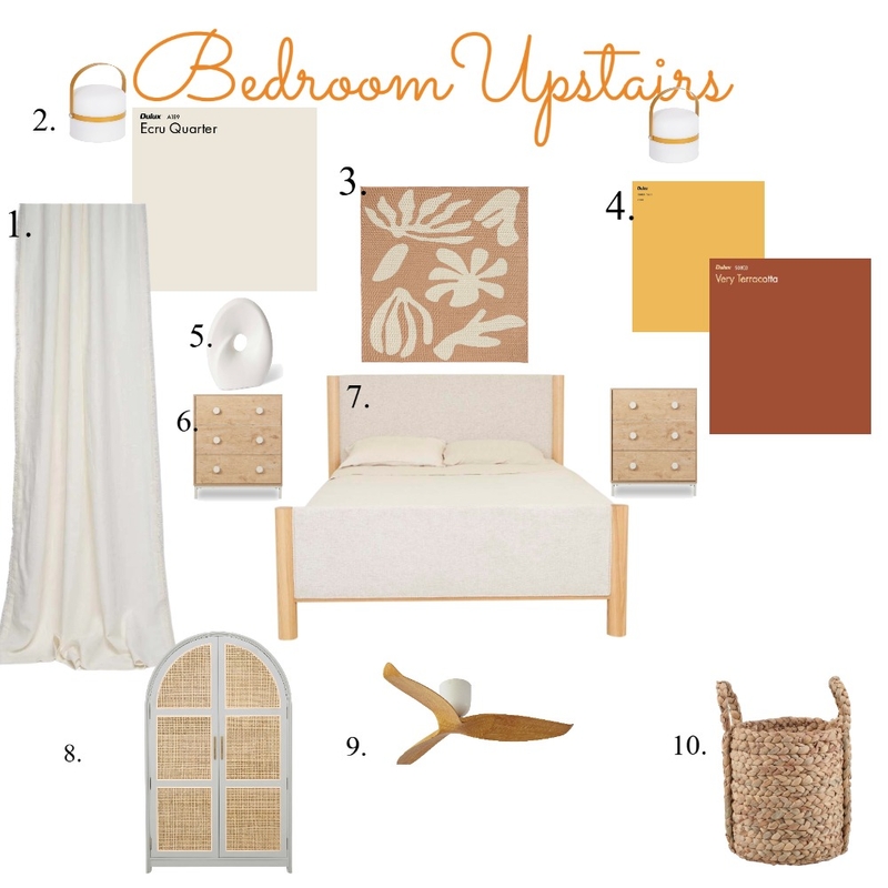 bedroom upstairs Mood Board by emmamoignard on Style Sourcebook