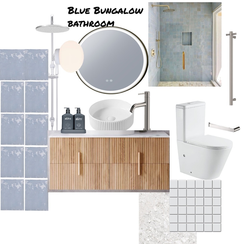 Blue Bungalow Bathroom Mood Board by AUKBE0 on Style Sourcebook