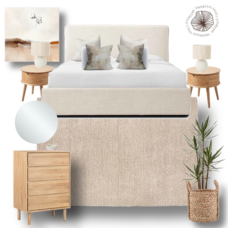 Revised Bedroom Mood Board by Michelle Canny Interiors on Style Sourcebook