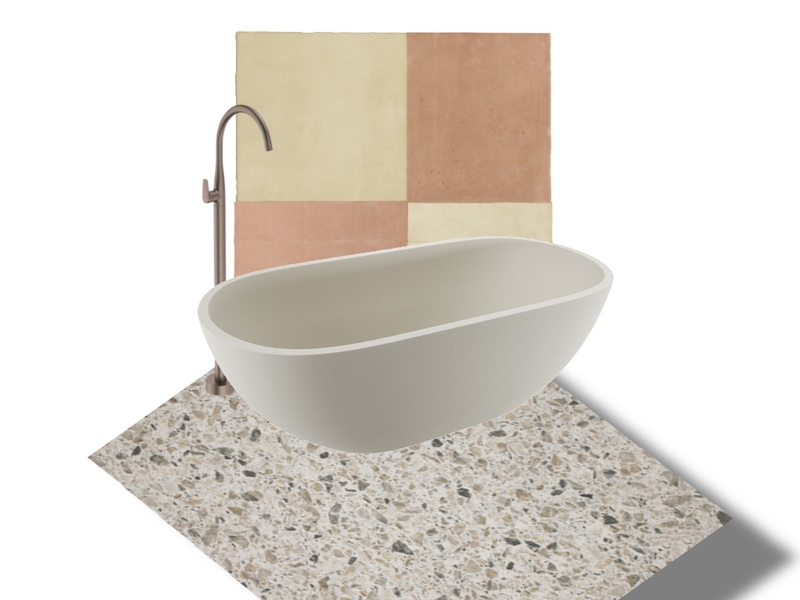 bathroom mood board Mood Board by LisaOShea on Style Sourcebook