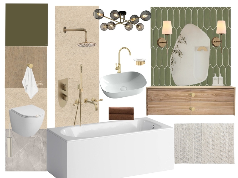 Коллаж санузла Mood Board by Lora on Style Sourcebook