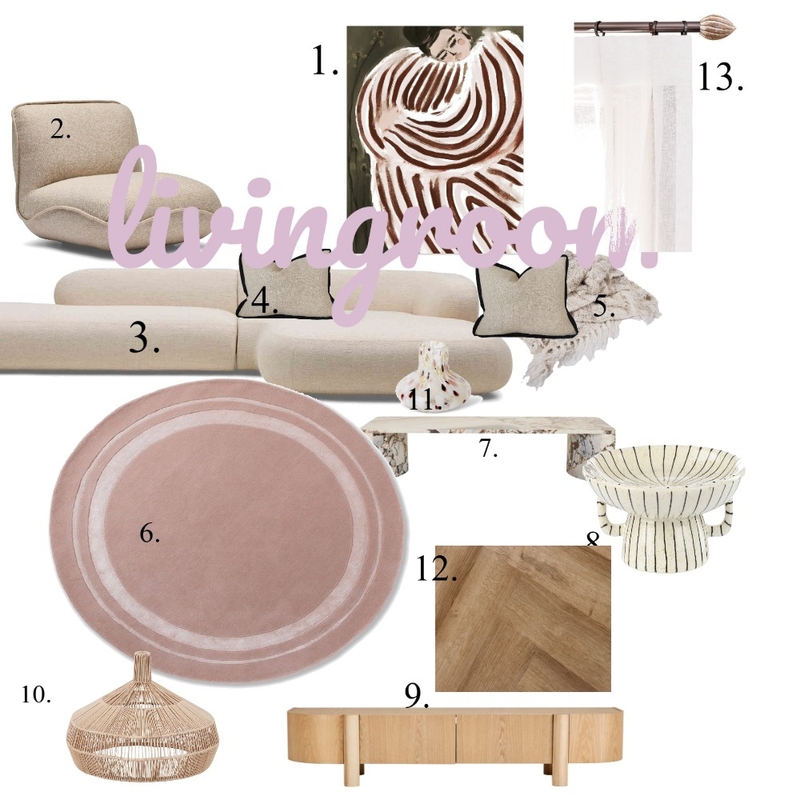 Living Room Mood Board by emmamoignard on Style Sourcebook