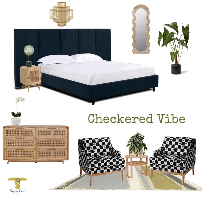 Checkered Pattern Mood Board by Freebird on Style Sourcebook