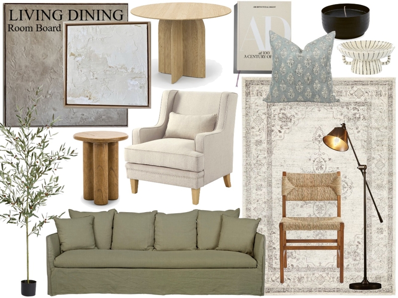 Living Dining Mood Board by Eden Rigg on Style Sourcebook