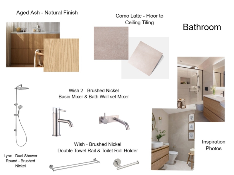 Bathroom - Brushed Nickel Mood Board by Chelsea Fraser on Style Sourcebook