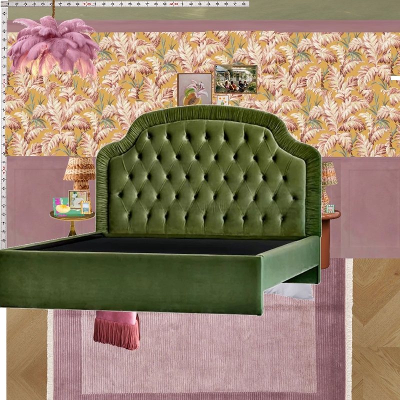 Old Hollywood Bedroom Wall Mood Board by dl2407 on Style Sourcebook