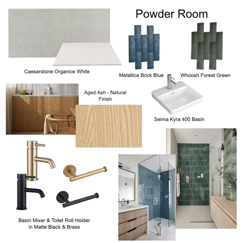Powder Room Mood Board by Chelsea Fraser on Style Sourcebook