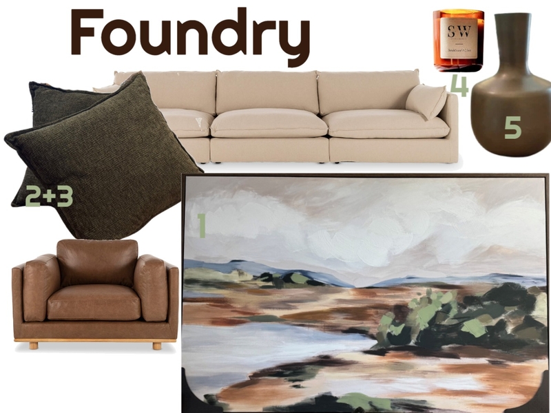 Foundry Five Mood Board by ChloeB on Style Sourcebook