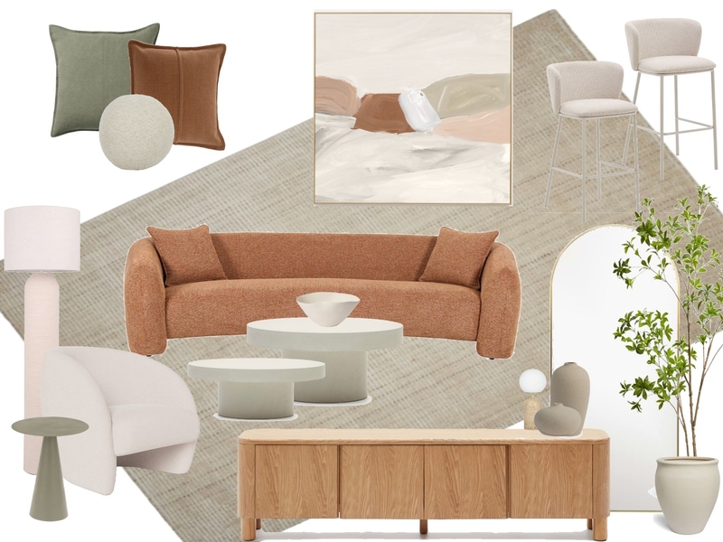 Sue Patterson  - lounge room one Mood Board by tlaws on Style Sourcebook