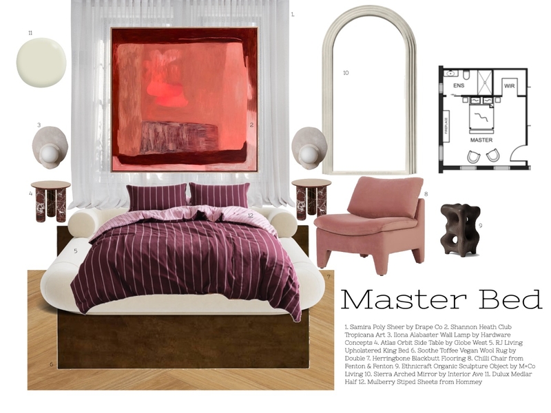 Master Sample Board Mood Board by Faith Christine on Style Sourcebook