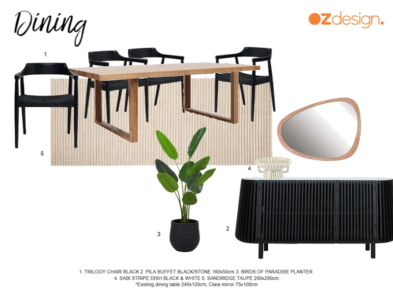 Main Dining - Maree Ratcliffe Mood Board by Oz Design Furniture on Style Sourcebook