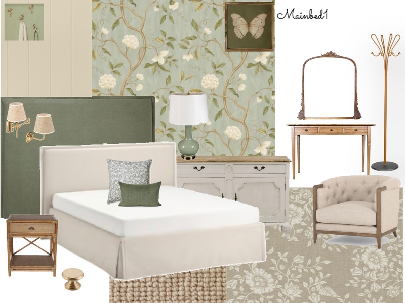 Ebrahim Main Bed 1 Mood Board by Georgie Webber Interiors on Style Sourcebook
