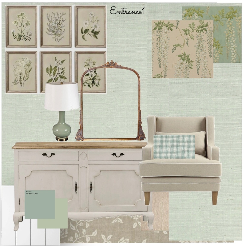 Ebrahim Entrance 1 Mood Board by Georgie Webber Interiors on Style Sourcebook