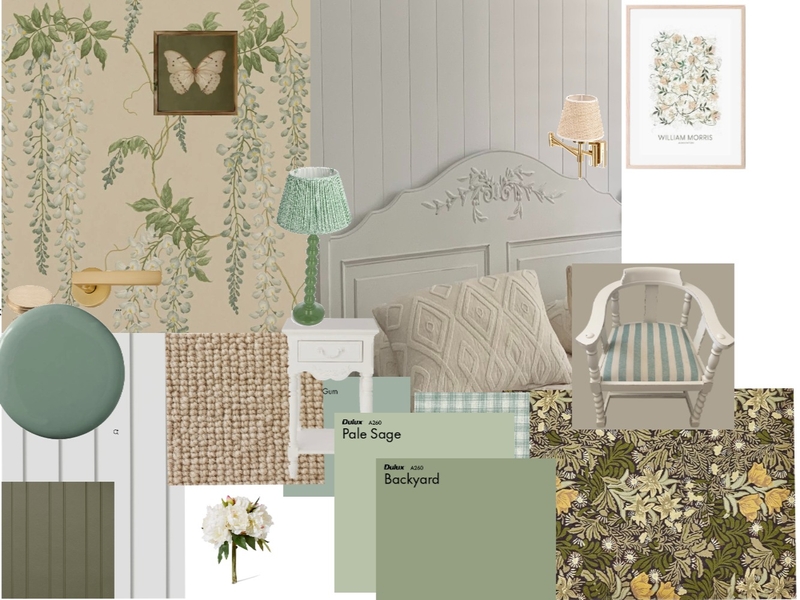 Ebrahim Guest Bed 1 Mood Board by Georgie Webber Interiors on Style Sourcebook