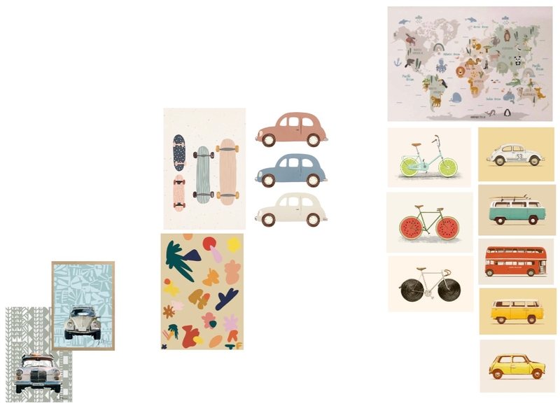 Ebrahim Kids' Art Mood Board by Georgie Webber Interiors on Style Sourcebook