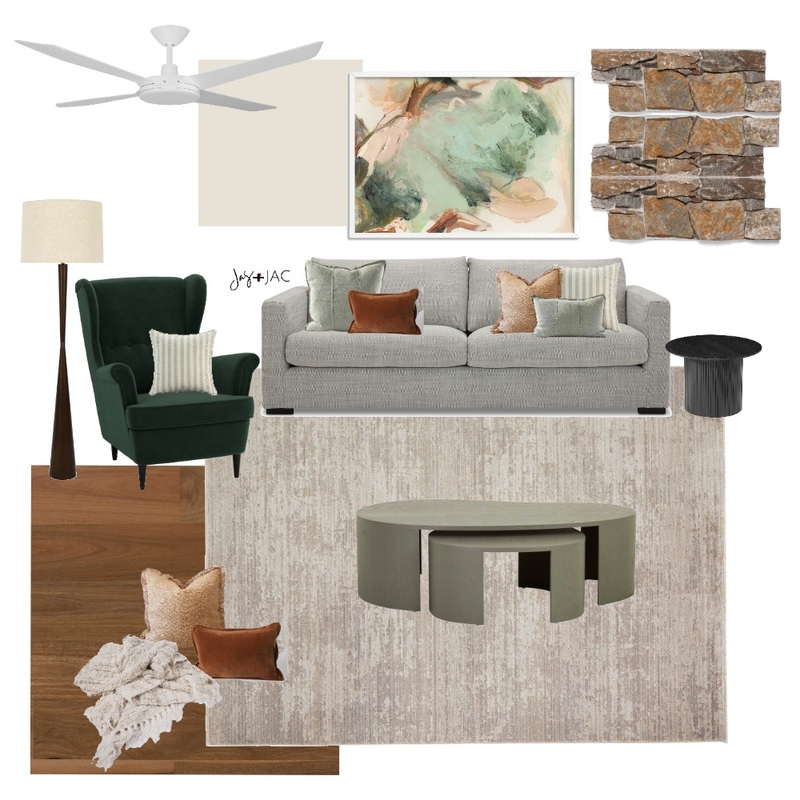 Rose Living Room Mood Board by Jas and Jac on Style Sourcebook