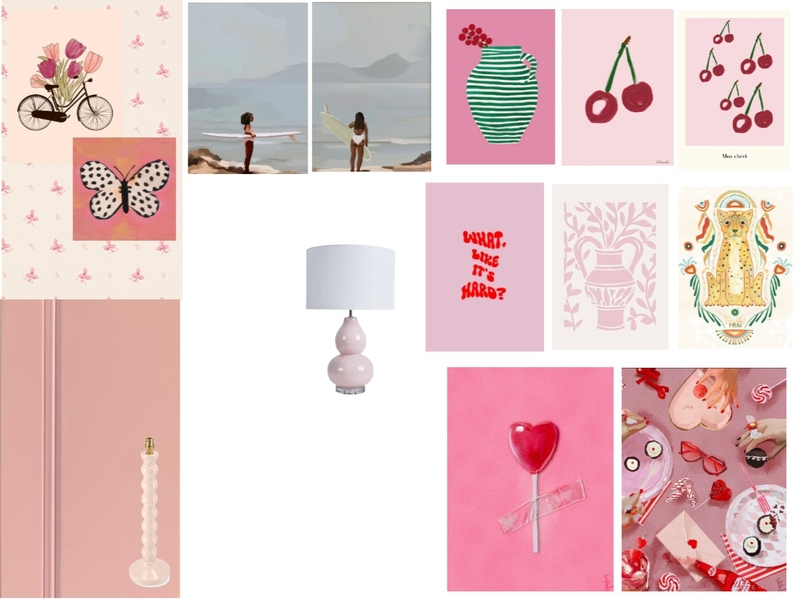 Ebrahim Girl Stuff Mood Board by Georgie Webber Interiors on Style Sourcebook