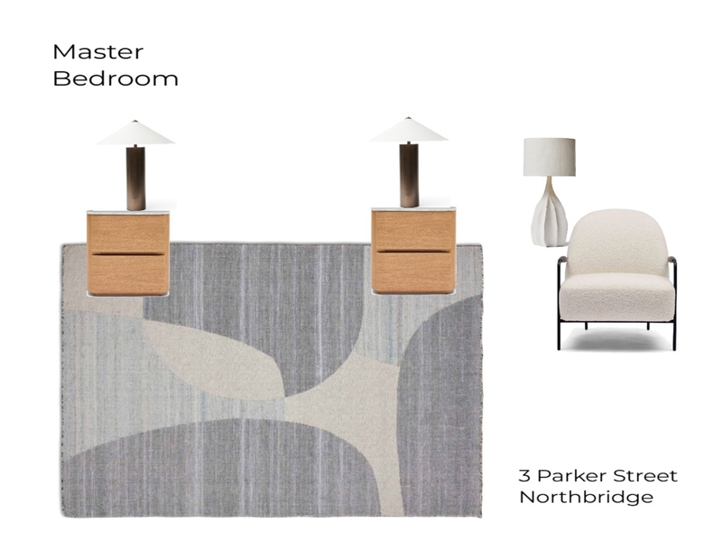 3 Parker Street, Northbridge - Main Bedroom Mood Board by jane@horgans.com.au on Style Sourcebook