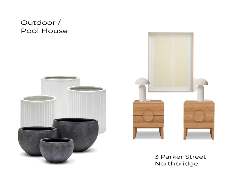 3 Parker Street, Northbridge - Pool House + Outdoor Planters Mood Board by jane@horgans.com.au on Style Sourcebook