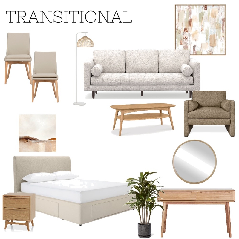 Transitional Mood Board by Interiors By Zai on Style Sourcebook