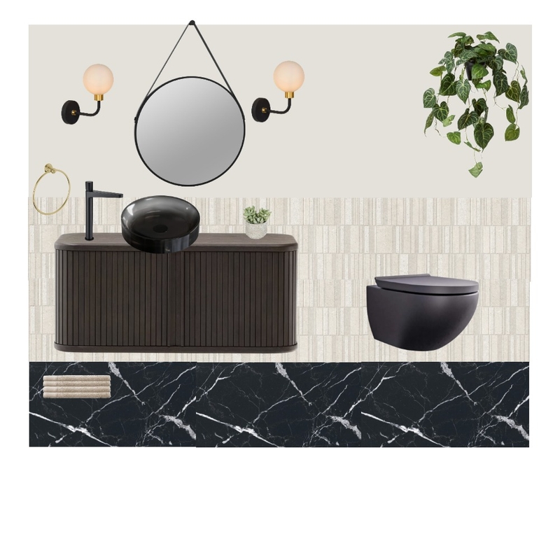 Powder Room/ WC Mood Board by Sarah Constalena on Style Sourcebook