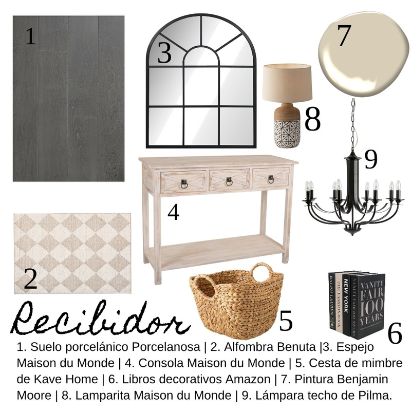 Recibidor Mood Board by bolito on Style Sourcebook