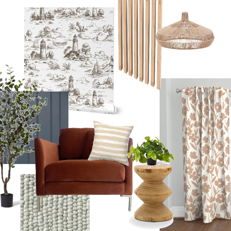 Modern Elegant Coastal Mood Board by Caroline Rausch Design on Style Sourcebook