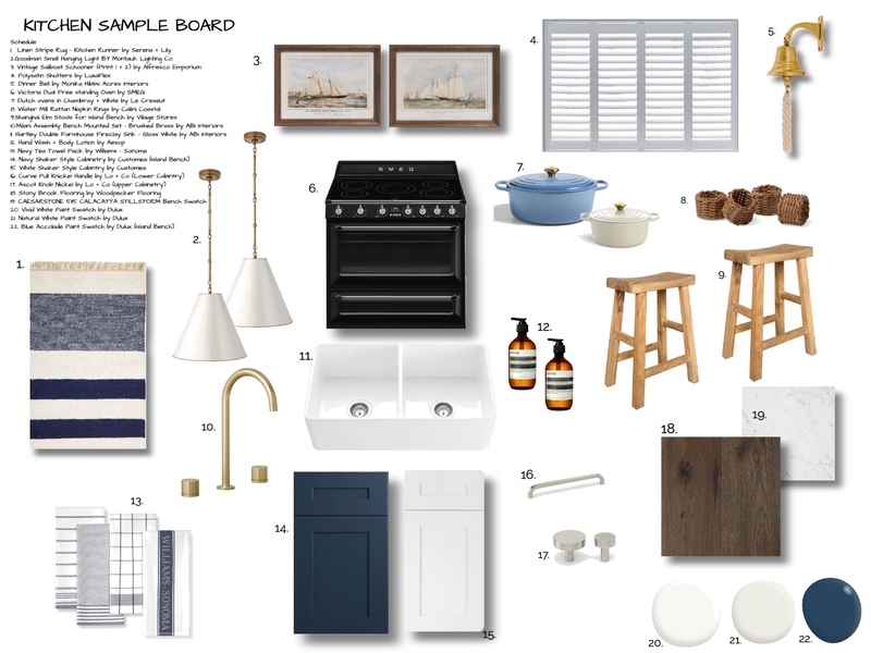 Kitchen Sample Board Mood Board by Hayley Parker on Style Sourcebook