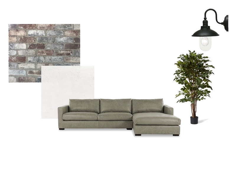 industrial living room Mood Board by kenziecarter22 on Style Sourcebook