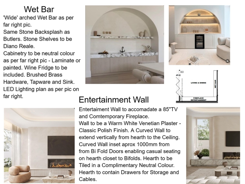 Reid Entertainment Unit Mood Board by staged design on Style Sourcebook