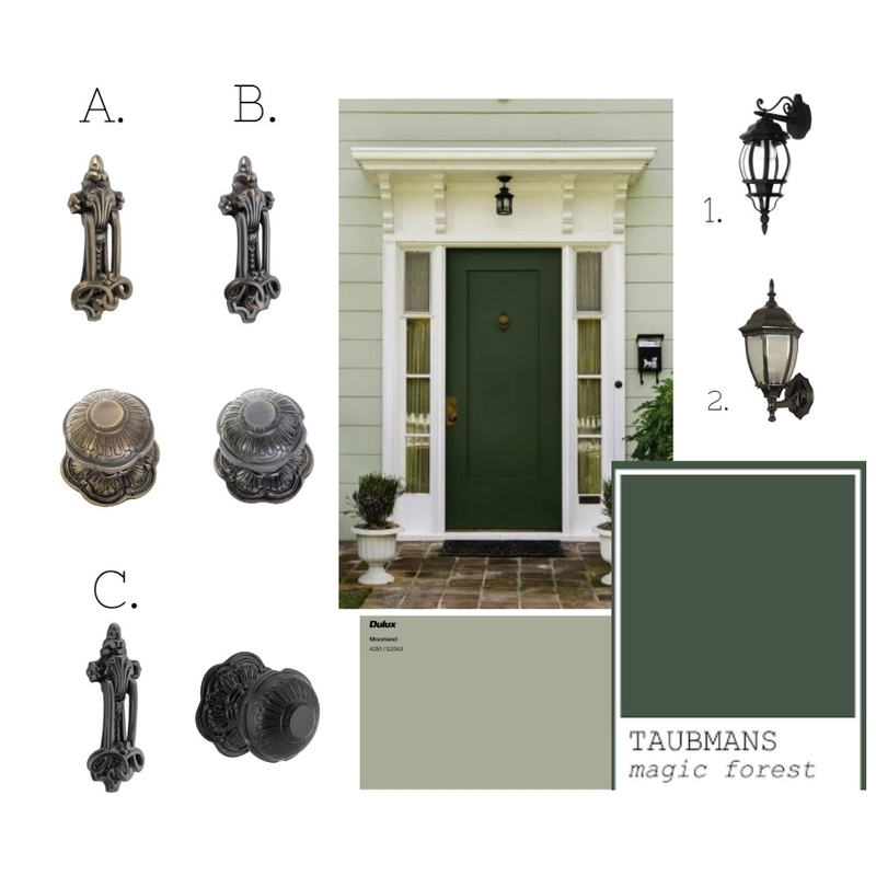Haybale House - Door Furniture + Lighting Mood Board by DonnaB on Style Sourcebook