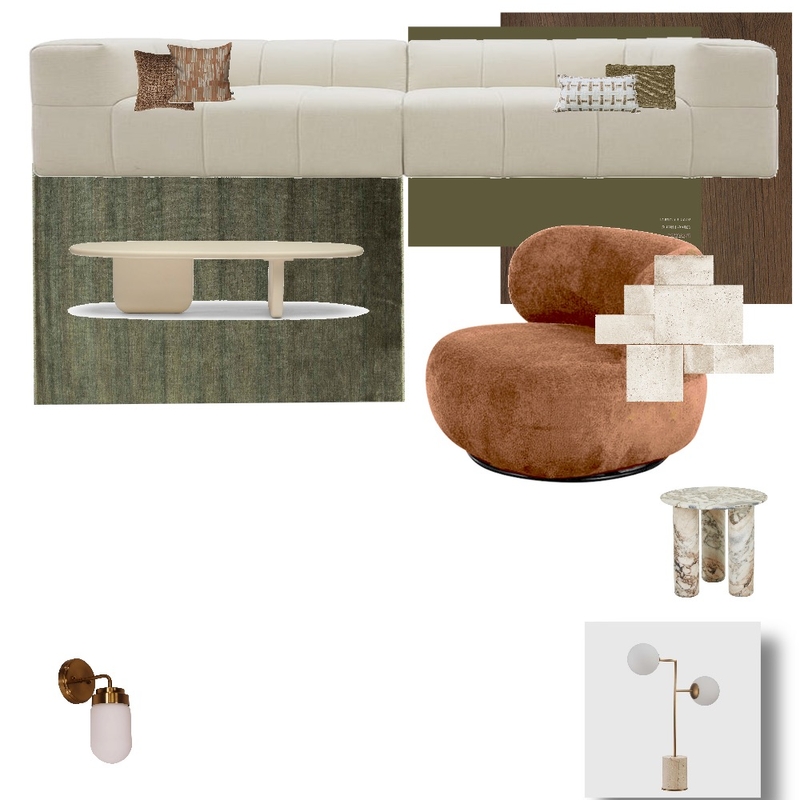 Green lounge room Mood Board by tanyahewettid@gmail.com on Style Sourcebook