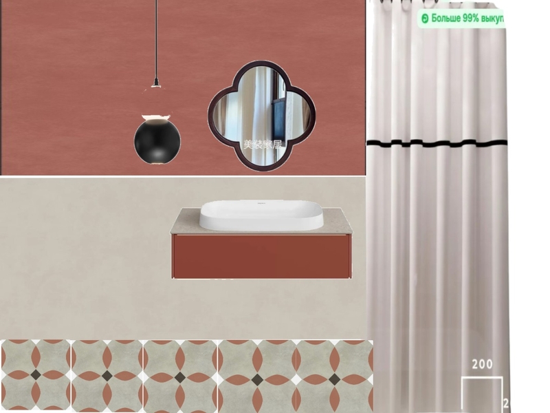 санузел Mood Board by perlichka@mail.ru on Style Sourcebook