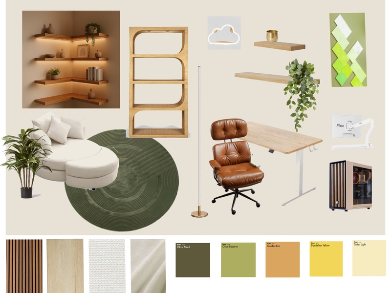 Office Mood Board by bookoftimetravel on Style Sourcebook