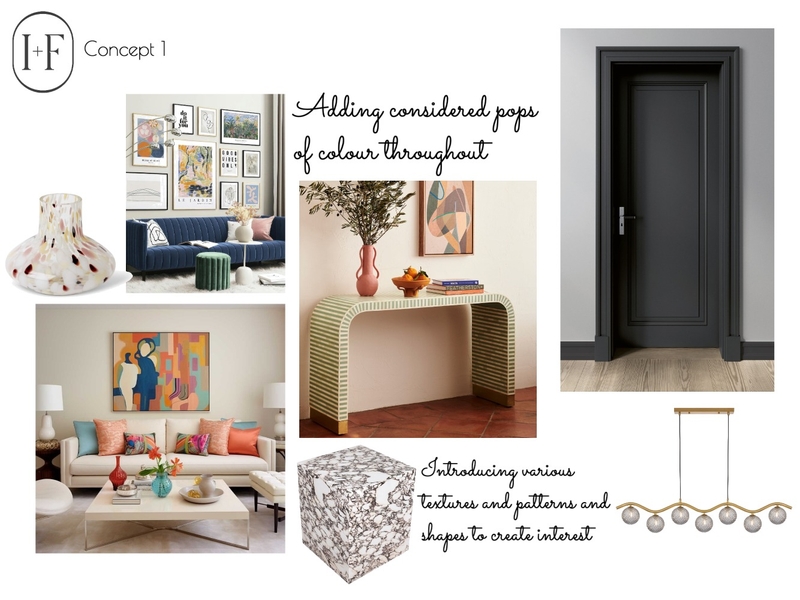 Sally - Concept 1 Mood Board by Ivy + Finch Design on Style Sourcebook