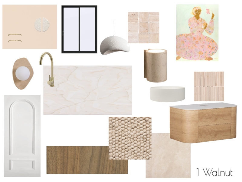 Walnut Mood Board by A Little Boho Reno on Style Sourcebook