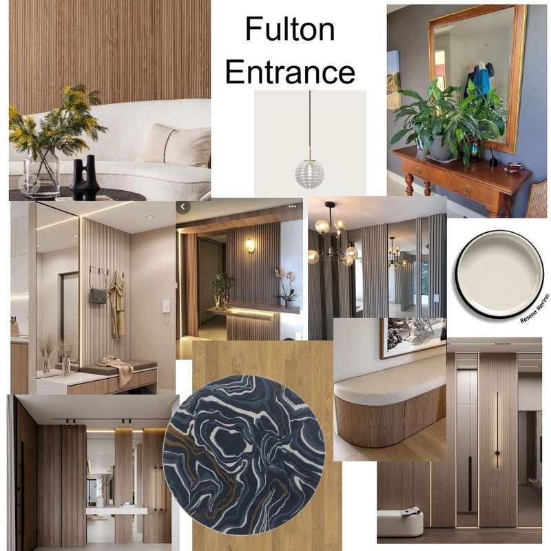Fulton Apartment - Entrance Mood Board by JJID Interiors on Style Sourcebook