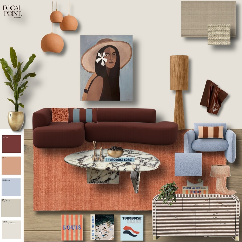 Colour Scheme Lounge (Sydney Terrace) Mood Board by Focal Point Interior Design on Style Sourcebook