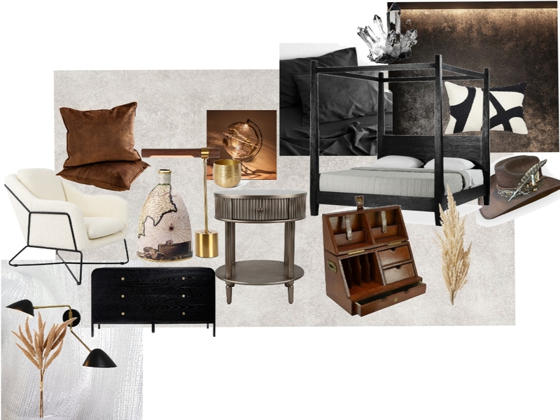 bedroom Mood Board by priyanka.barch@gmail.com on Style Sourcebook