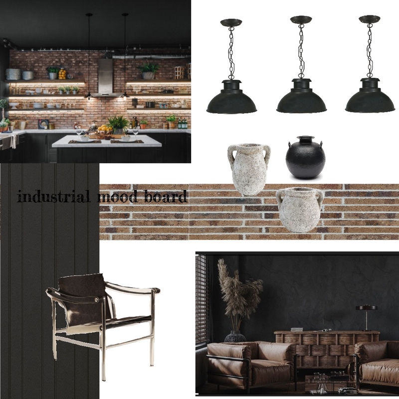 industrial mood board Mood Board by chloe cathcart on Style Sourcebook