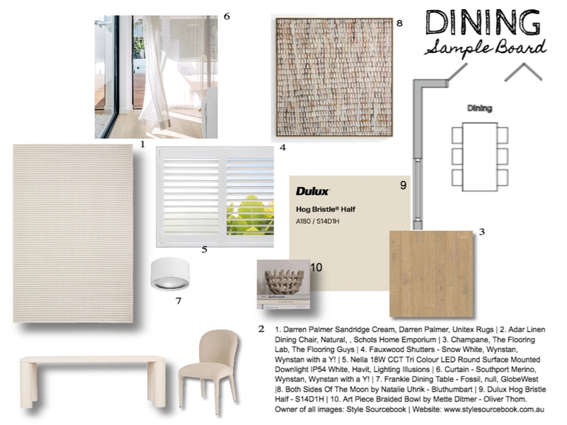 Dining ver 2 Mood Board by HoneyComb on Style Sourcebook