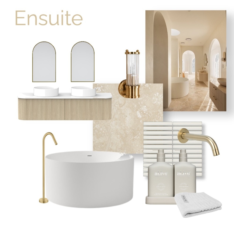 Ensuite Video Mood Board by Studio Lili on Style Sourcebook