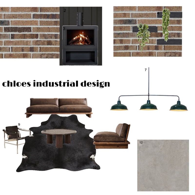 industrial Mood Board by chloe cathcart on Style Sourcebook