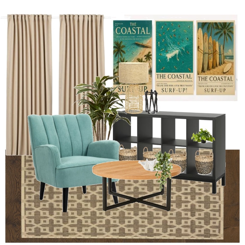 Retro Coastal Mood Board by Styled By Lorraine Dowdeswell on Style Sourcebook