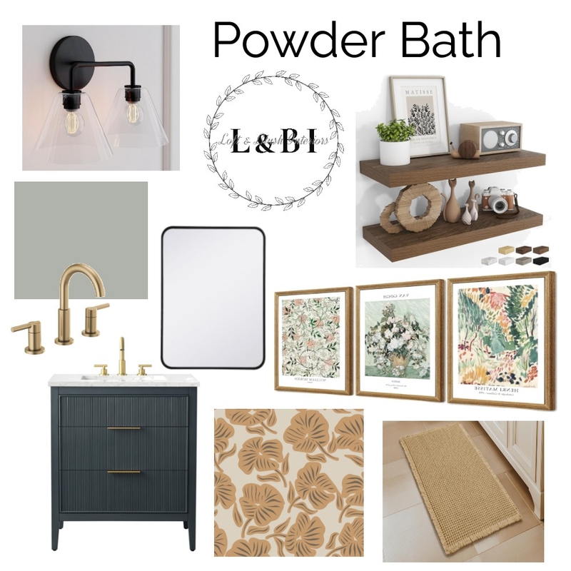 Jessica Powder Bath Mood Board by Loft&Blush on Style Sourcebook