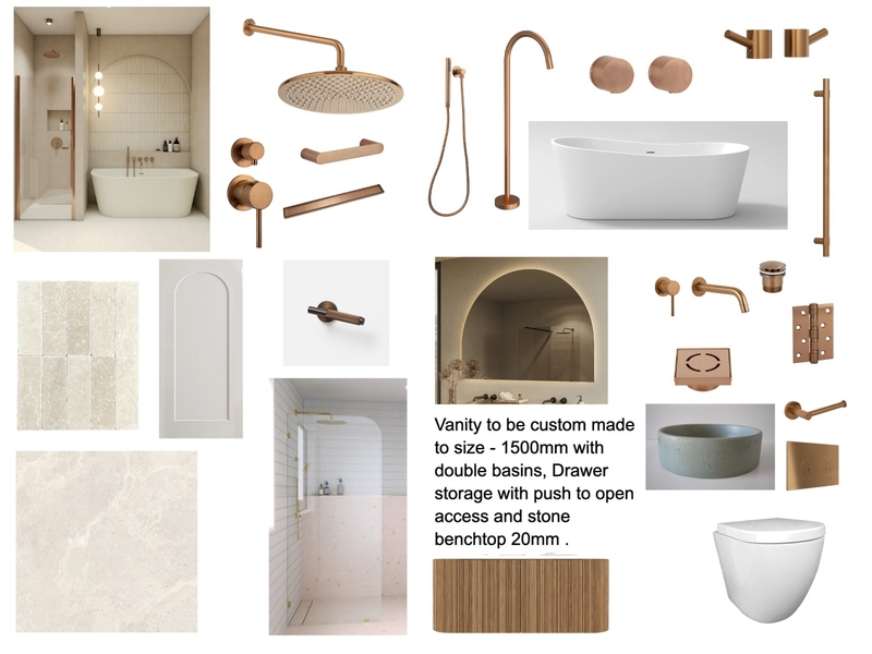 Main Bathroom Mood Board by Savannah Interior Design on Style Sourcebook