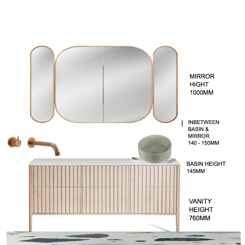 Kids bathroom Measurments Mood Board by Aponedesign@gmail.com on Style Sourcebook