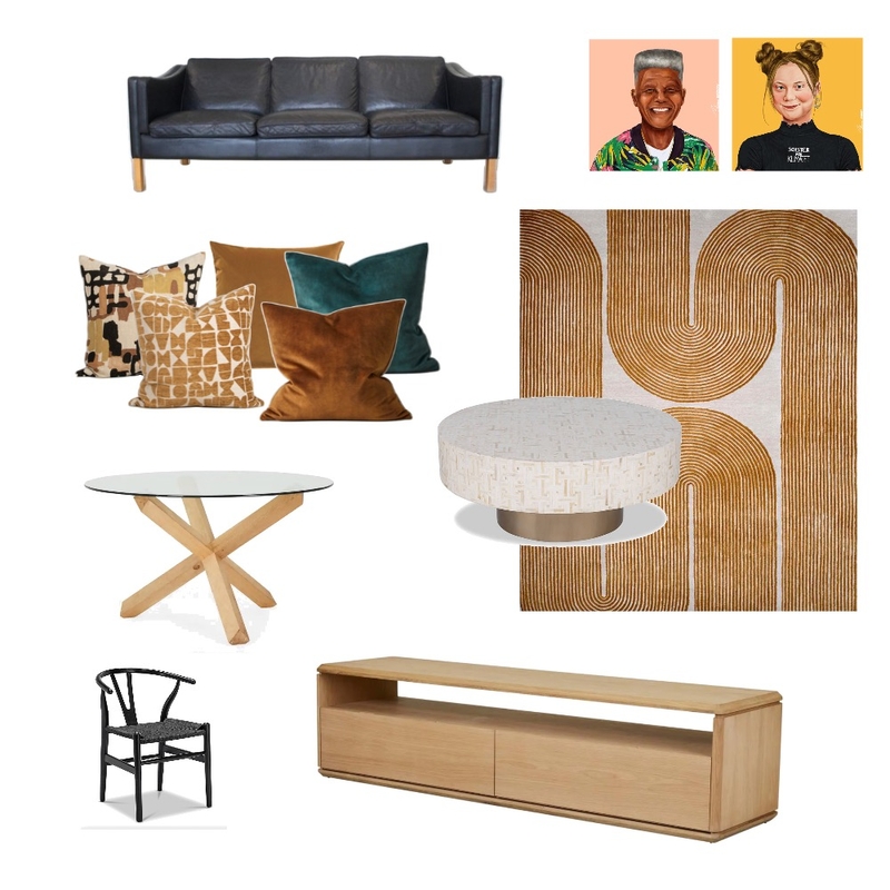 Sunken Lounge Mood Board by Boutique Yellow Interior Decoration & Design on Style Sourcebook