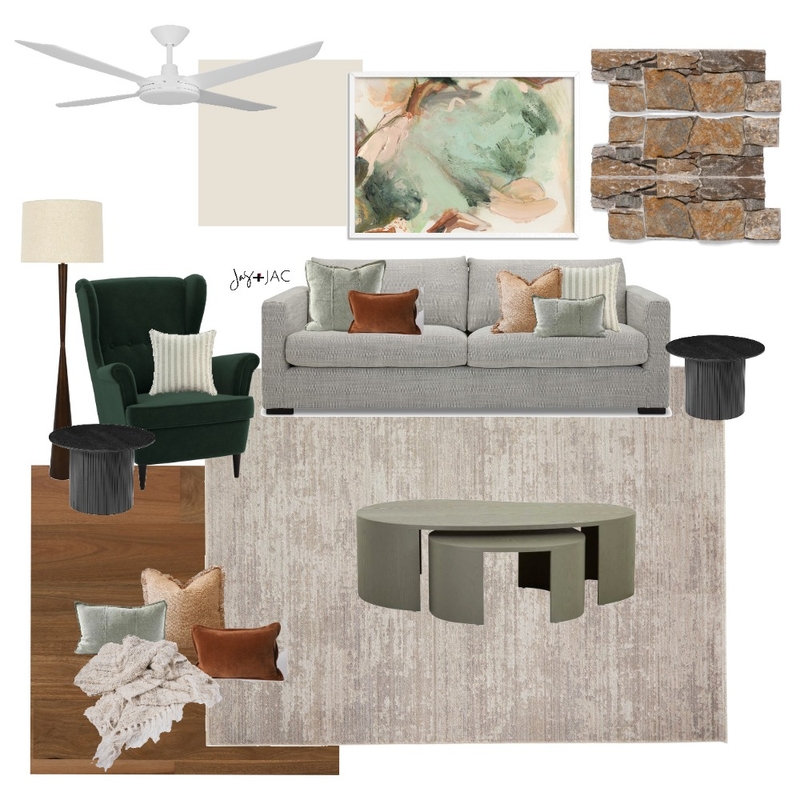 Rose Living Room Mood Board by Jas and Jac on Style Sourcebook